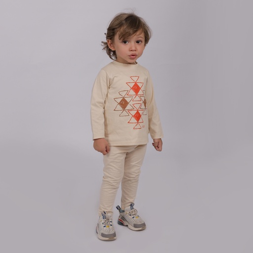 [05-010-69-008-K005-12/18M] Set bébé manches longues POISSON (12/18M)