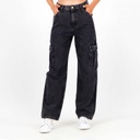 Cargo jeans femme - KAMILA