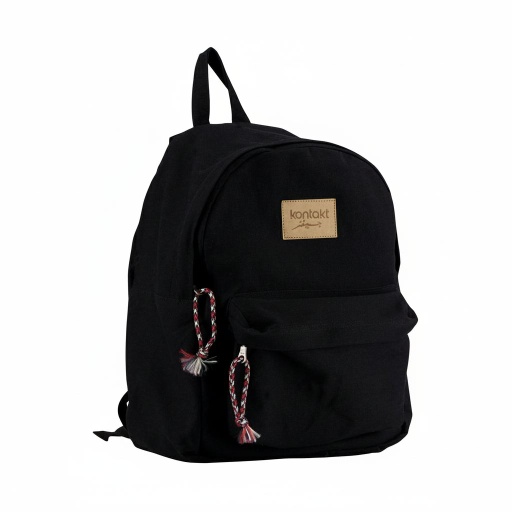 [01-010-127-005-K160-U] Sac a dos en jeans (Jeans Noir)