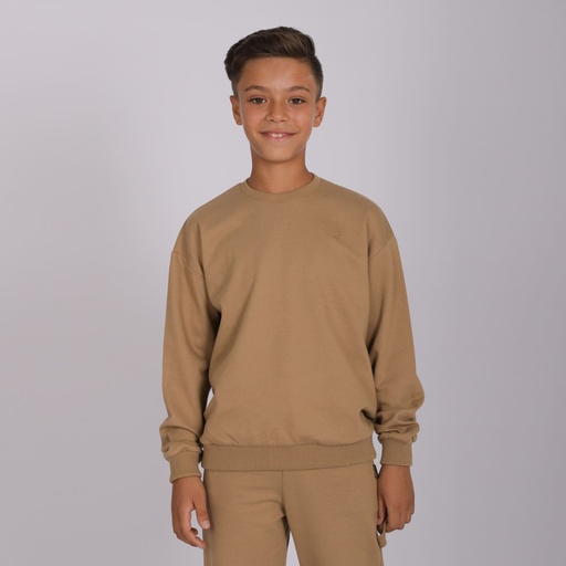 [05-010-36-175-K156-10/12A] Sweat unisexe enfant avec patch animé (10/12A)