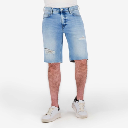 [01-010-18-090-K412-30] Short homme en jeans - YASSINE (30)