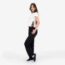 T-shirt femme manches courtes avec noeuds sur le cotés