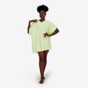 Robe de plage avec volant sur les manches