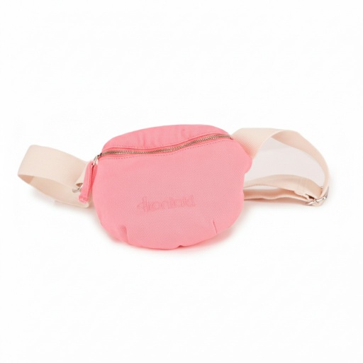 [01-010-127-006-K974-U] Mini Sac Banane Unisexe en jeans (Jeans Rose Fushia)