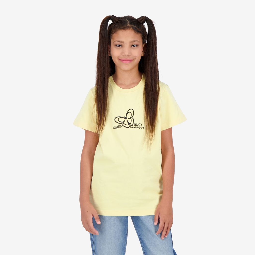 T-shirt fille  ENJOY وعيش اللحظة
