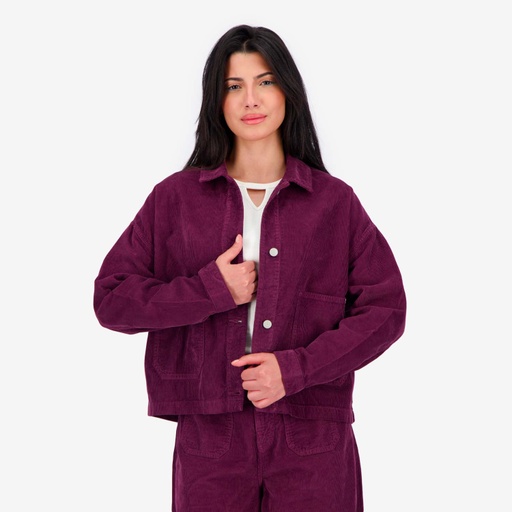 [01-010-10-109-K486-L] Regular jacket femme en velours KENZ 2.0 (L)