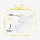 Pack cadeau masque &amp; taies d'oreiller