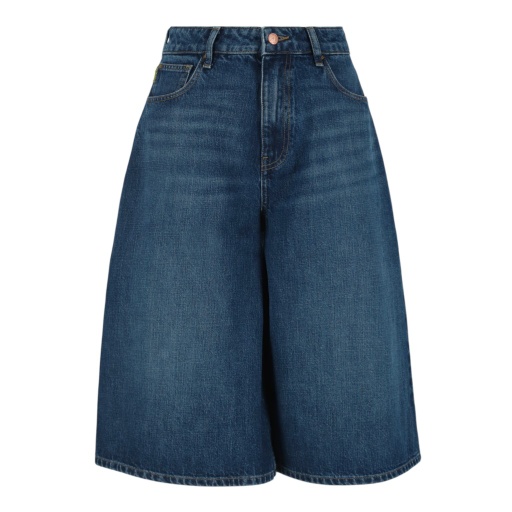 [01-010-04-313-K419-24] Bermuda femme en jeans- Badira (Jeans Bleu  Moyen, 24)