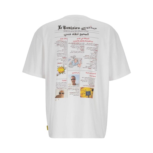 T-shirt oversized unisexe manches courtes JARIDA