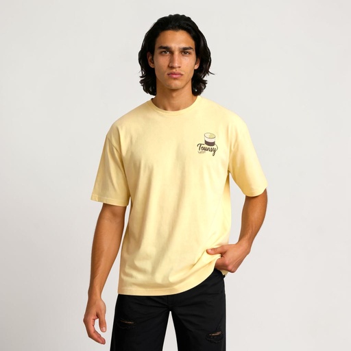 [05-010-02-837-K033-L] T-shirt oversized homme manches courtes Tounsy (L)