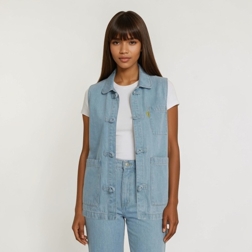[01-010-09-105-K412-L] Dengri femme sans manches KEHNA (L)