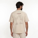 T-shirt oversized unisexe manches courtes  عيش تونسي