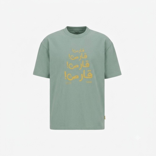 [05-010-36-200-K054-L] Sweat homme manches courtes  !قارص! قارص (Vert, L)