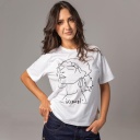 T-shirt femme manches courtes raglan اموري