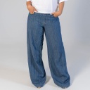 Wide leg Jeans femme en lin