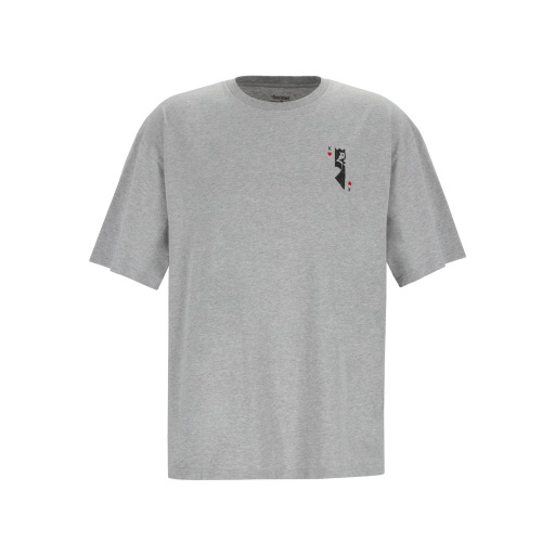 [05-010-02-743-K025-L] T-shirt oversized unisexe adulte manches courtes سيب TROTTOIR (Gris, L)
