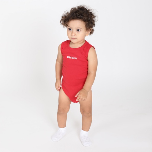 Body bébé sans manches MINI BOSS