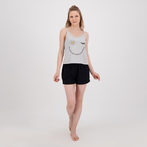 Ensemble femme bretelle et short BE YOUR OWN KIND OF BEAUTIFUL