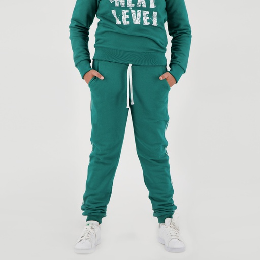 Jogger garçon avec piping coté