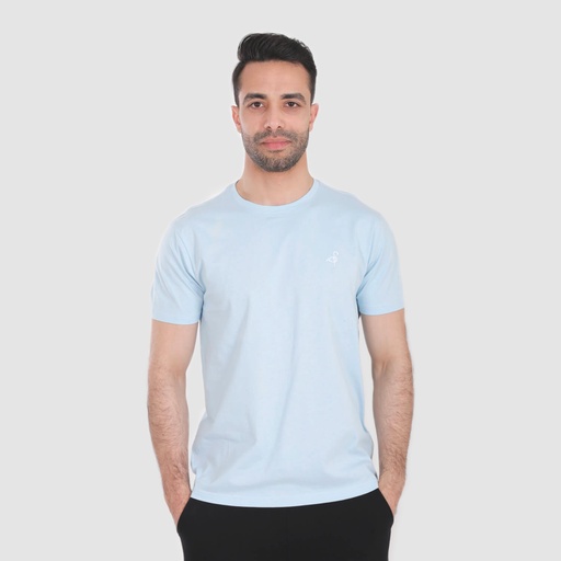 T-shirt homme manches courtes avec broderie