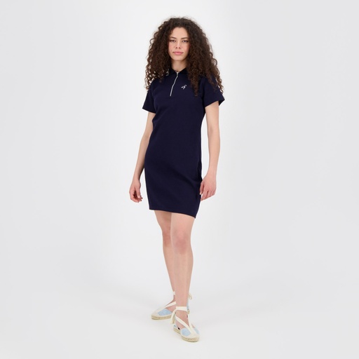 Robe polo femme