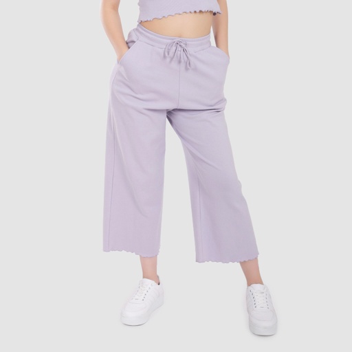 Pantalon côtelé femme