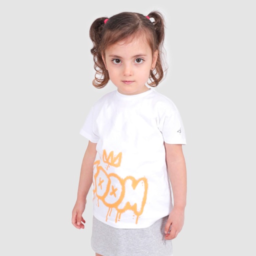 T-shirt oversized bébé manches courtes BOOM