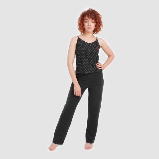 Ensemble femme bretelle et pantalon IMPRIME TRIANGLE