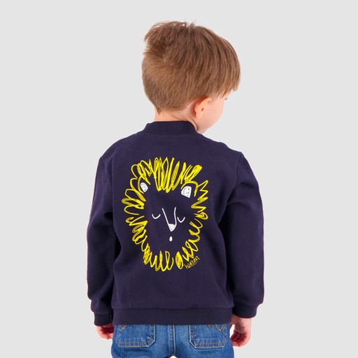 Bombers zippé bébé LION