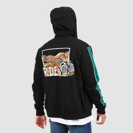 Hoodie zippé homme SAHARA RIDE