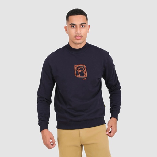 Sweat homme col cheminé THE CAMEL