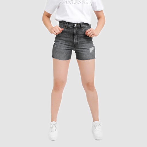 Slim short femme en jeans - NERMINE