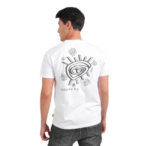 T-shirt unisexe manches courtes COLORIAGE EYES