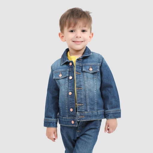 Veste bébé en jeans