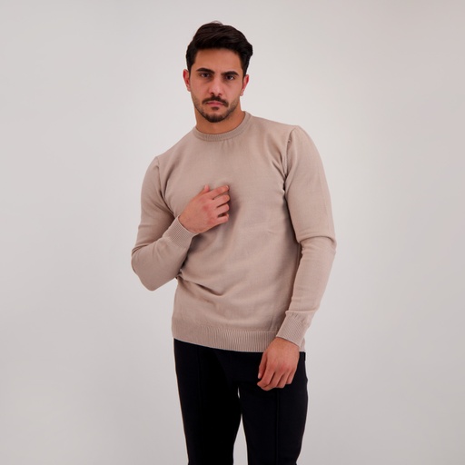 Pull homme en maille fine