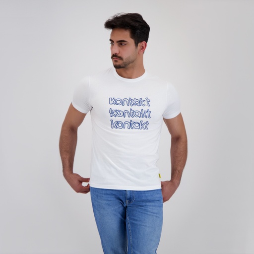T-shirt unisexe manches courtes KONTAKT X3