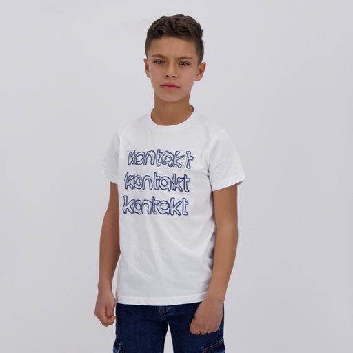 T-shirt unisexe enfant manches courtes KONTAKT TRIPLE