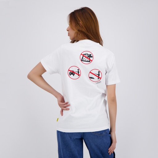 T-shirt unisexe manches courtes SAVE WATER SAVE LIFE