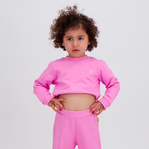 Sweat bébé fille manches longues