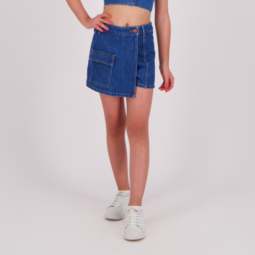 Skort fille en jeans