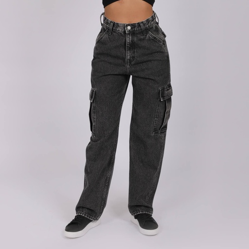 Cargo jeans femme - KAMILA