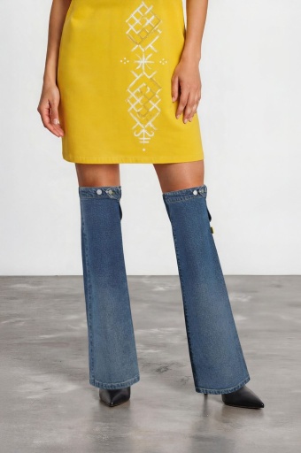 Jambières unisexe en jeans Modular - TUNIS FASHION WEEK 2024