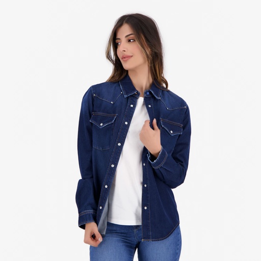 Chemise western femme avec studs - SHEMSI
