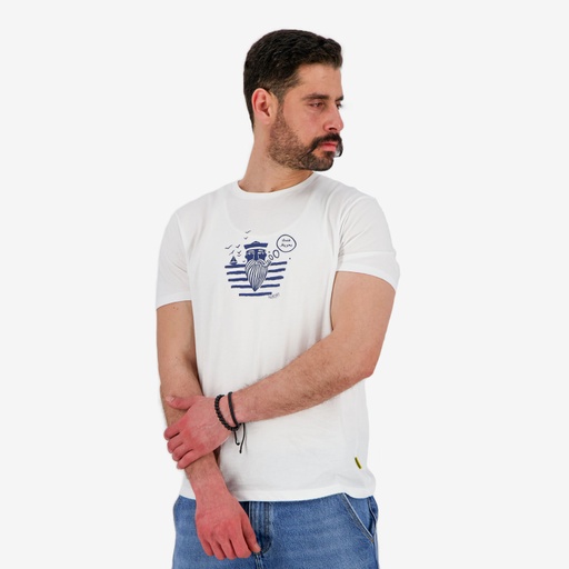 T-shirt homme manches courtes عندك بحرية