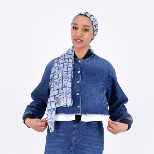 Bombers femme en jeans- BODOUR