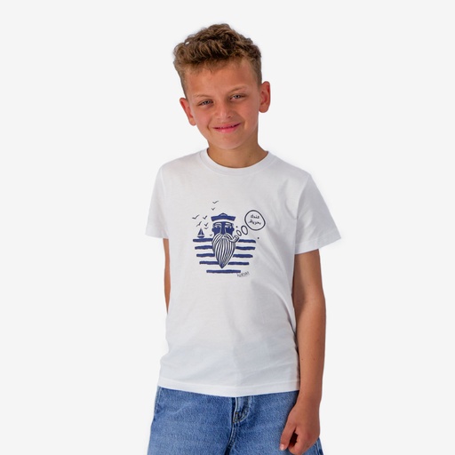 T-shirt garçon manches courtes عندك بحرية