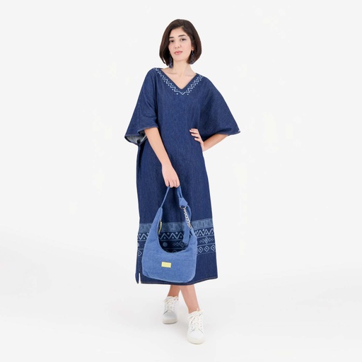 Robe jebba femme en jeans - JAMILA