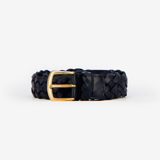 [99-010-015-002-K040] Ceinture tressé unisexe en cuir